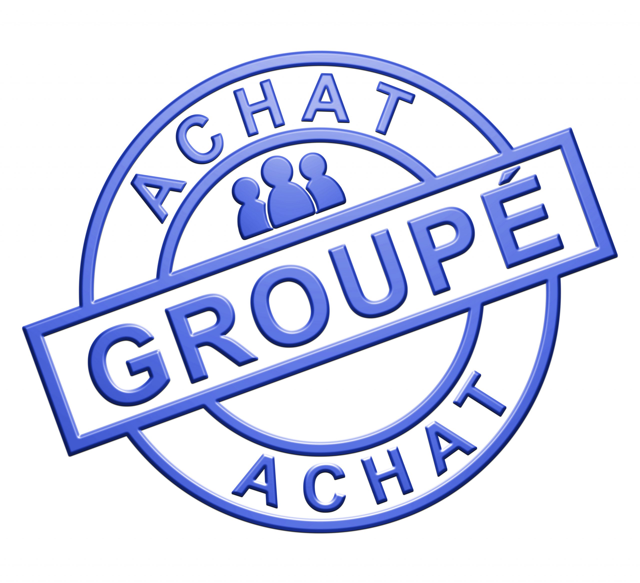 "Achat Groupé" (bleu)